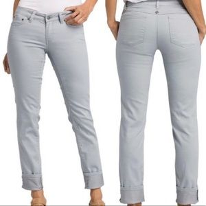 Prana Kara Jeans Agave Blue Size 12 (31) NWT